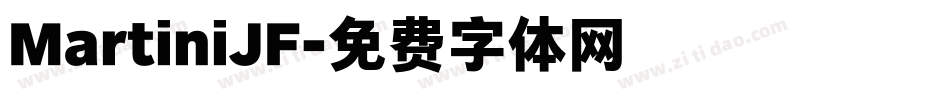 MartiniJF字体转换