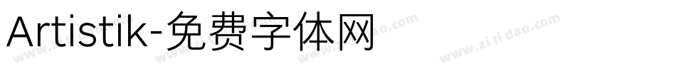 Artistik字体转换