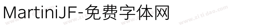 MartiniJF字体转换