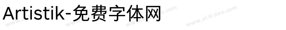 Artistik字体转换