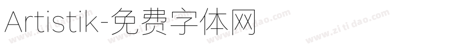Artistik字体转换