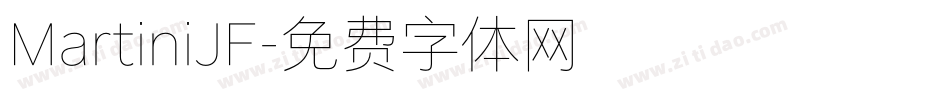 MartiniJF字体转换