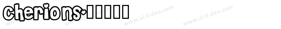 Cherions字体转换