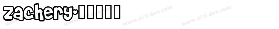 Zachery字体转换