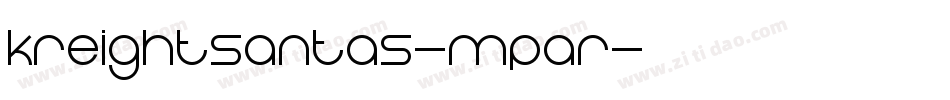 KrEightSantas-Mpar字体转换