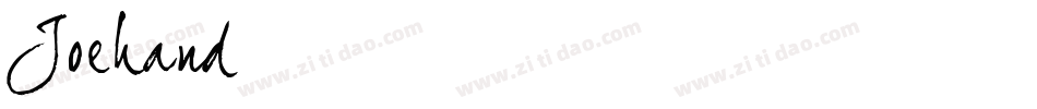 Joehand字体转换