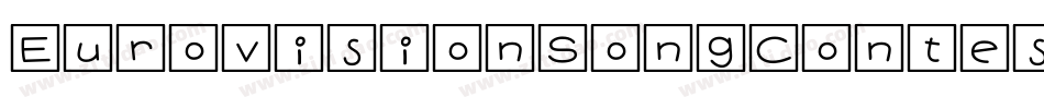 EurovisionSongContest2015V2-aOnE字体转换