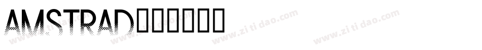 Amstrad字体转换
