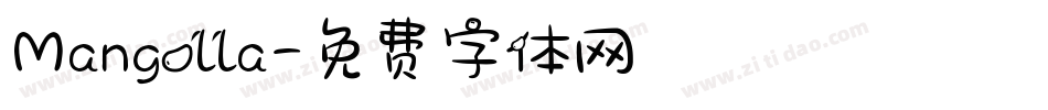 Mangolla字体转换