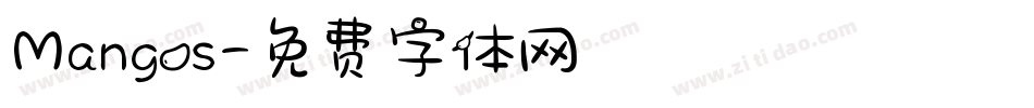 Mangos字体转换