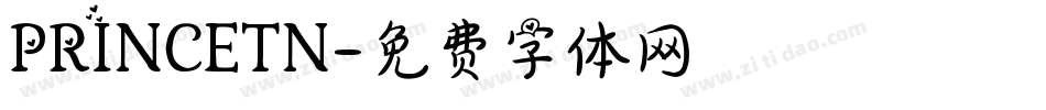 PRINCETN字体转换