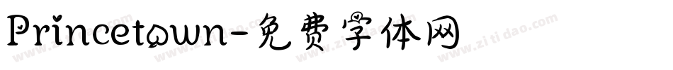 Princetown字体转换