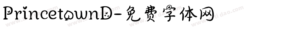 PrincetownD字体转换