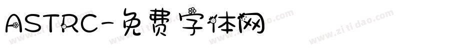 ASTRC字体转换