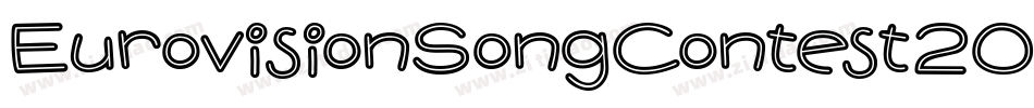 EurovisionSongContest2015V2-aOnE字体转换