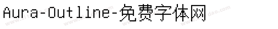 Aura-Outline字体转换