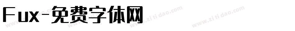 Fux字体转换