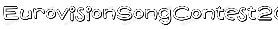 EurovisionSongContest2015V2-aOnE字体转换