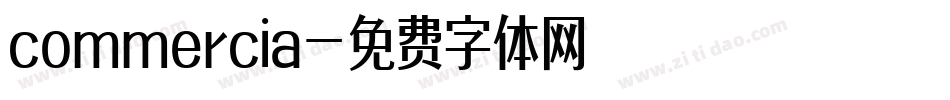 commercia字体转换