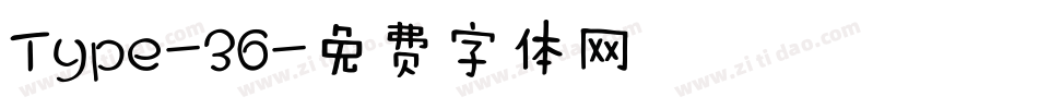Type-36字体转换