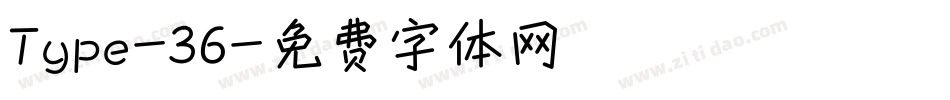 Type-36字体转换