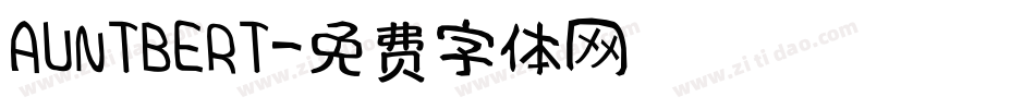 AUNTBERT字体转换