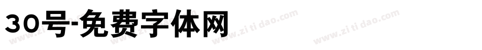 30号字体转换