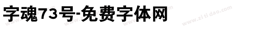 字魂73号字体转换