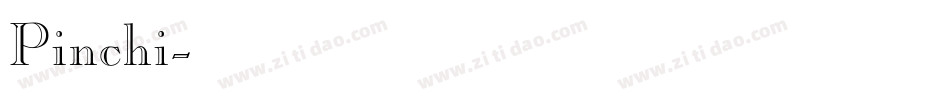 Pinchi字体转换