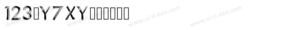 123-y7XY字体转换