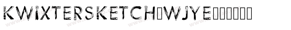 KwixterSketch-WjYE字体转换