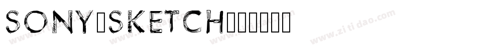 Sony_Sketch字体转换