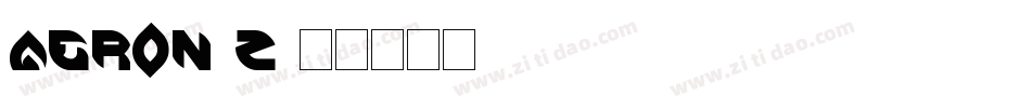 Aeron-2字体转换