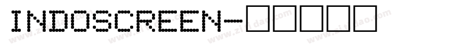 INDOSCREEN字体转换