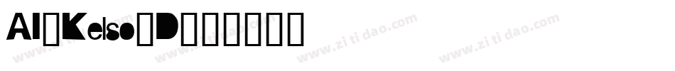 AI-Kelso-D字体转换