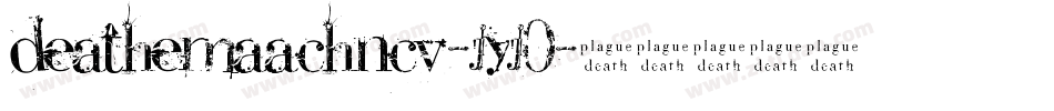 DeatheMaachNcv-jYj0字体转换