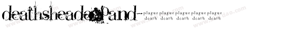 deathsheadexpand字体转换