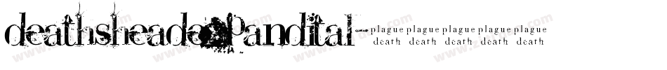 deathsheadexpandital字体转换