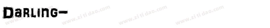 Darling字体转换