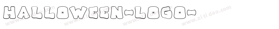 Halloween-Logo字体转换