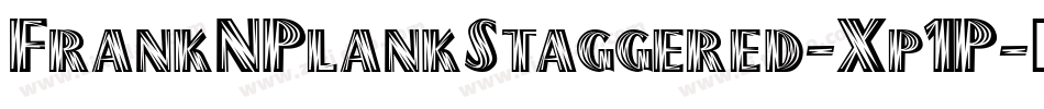 FrankNPlankStaggered-Xp1P字体转换