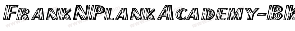 FrankNPlankAcademy-BKwd字体转换