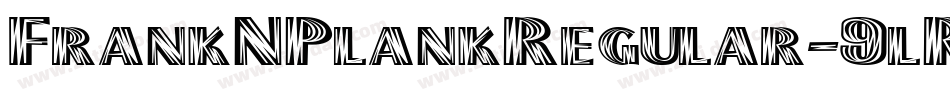FrankNPlankRegular-9lRK字体转换