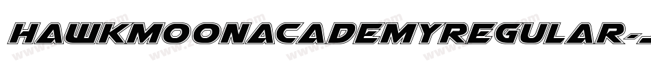 HawkmoonAcademyRegular-Jo9o字体转换