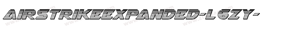 AirstrikeExpanded-l6zy字体转换