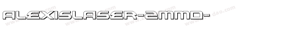 AlexisLaser-2mmd字体转换