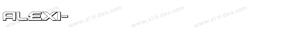 alexi字体转换