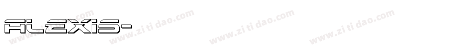 Alexis字体转换