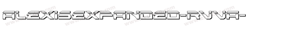 AlexisExpanded-RVVA字体转换