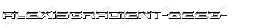 AlexisGradient-8EEg字体转换